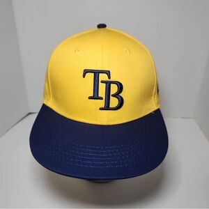 Tampa Bay Rays Yellow and Blue Baseball Cap